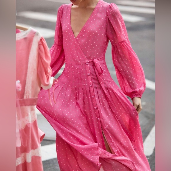 LoveShackFancy Pink Dress - Picture 6 of 11